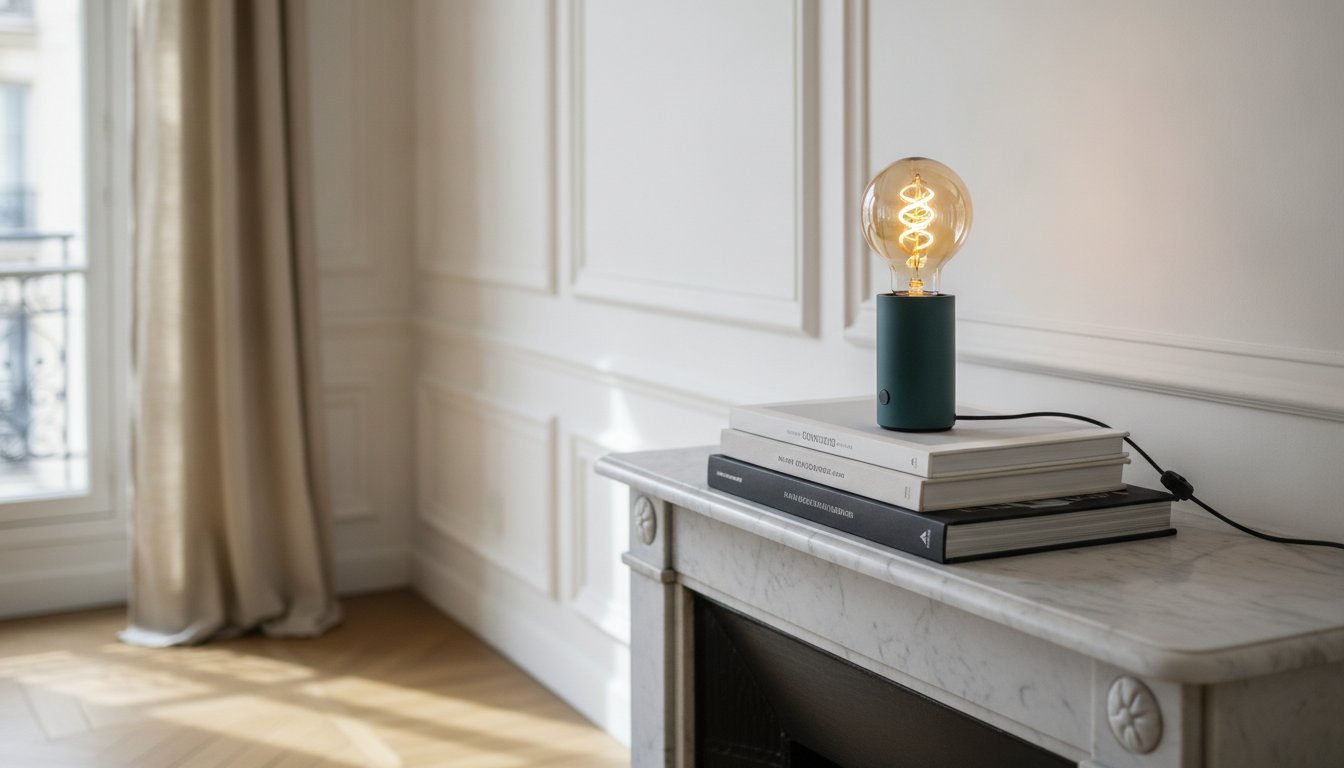 Ampoules et socles sans fil Elements Lighting : Le guide d’achat des luminaires rechargeables design USB-C en 2026 - Elements Lighting