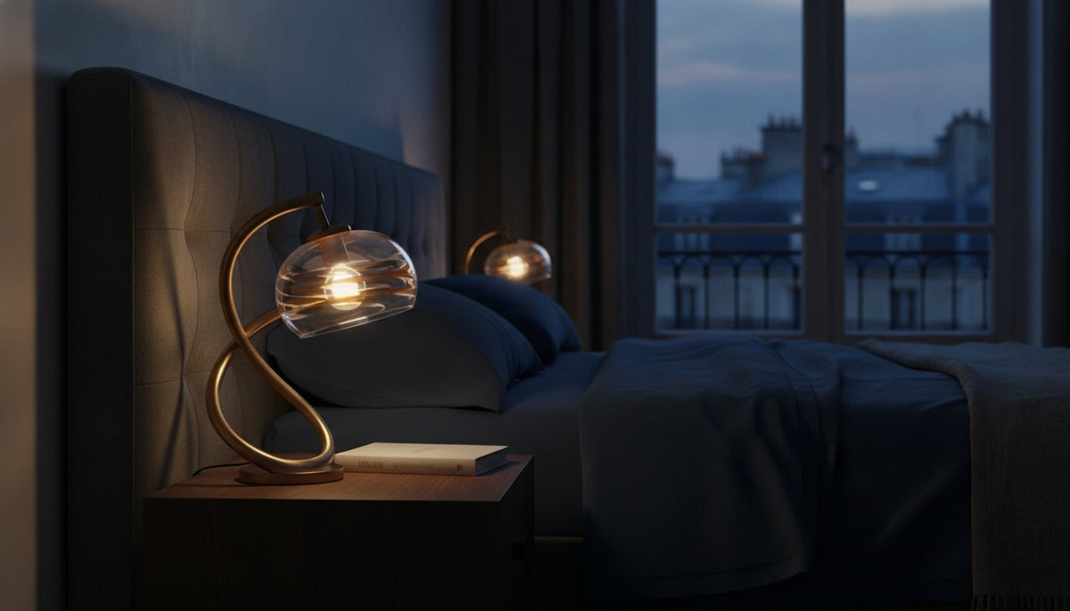 Lampe de chevet haut de gamme : L'art de sublimer votre chambre en 2026