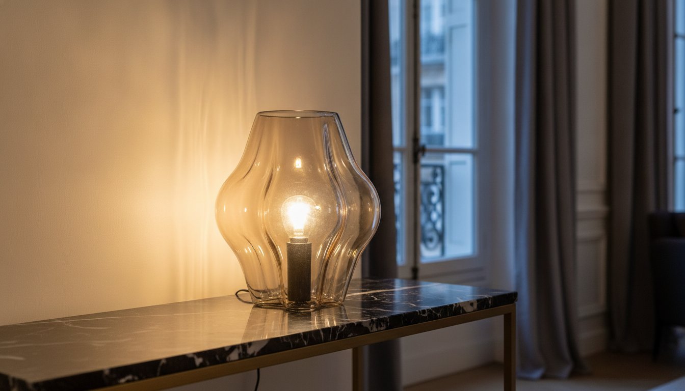 Lampe de table en verre soufflé : l'élégance d'un luminaire d'exception en 2026 - Elements Lighting