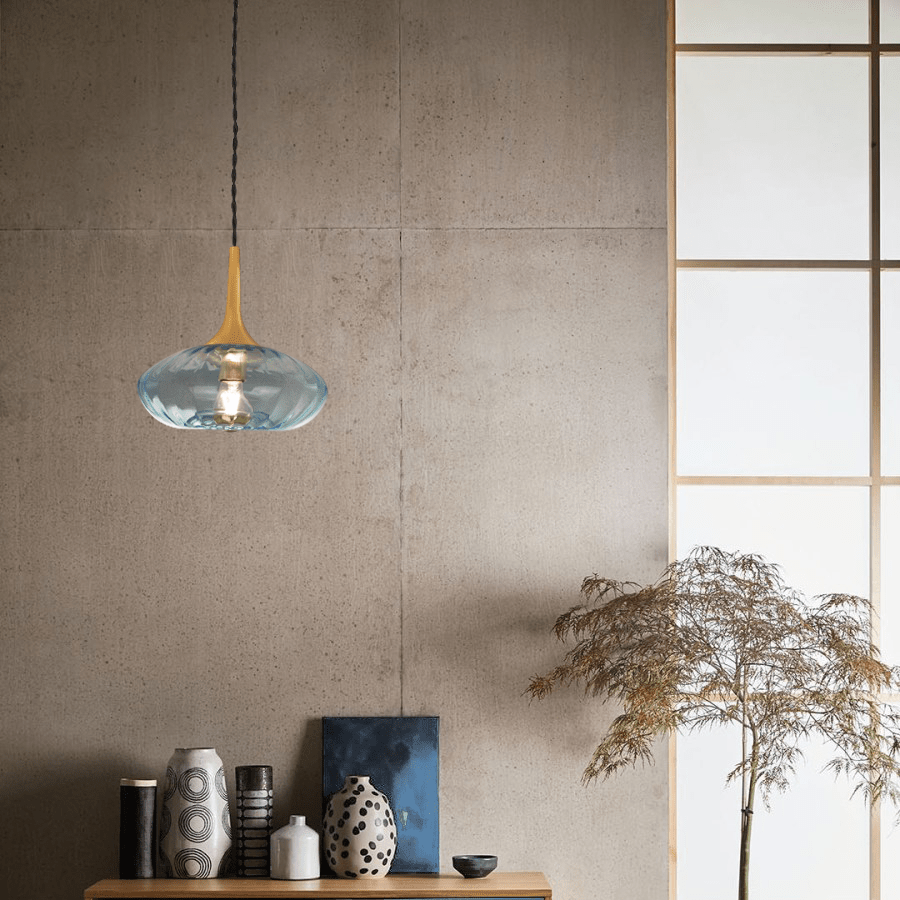 Suspension Grace Aigue - Marine - Elements Lighting
