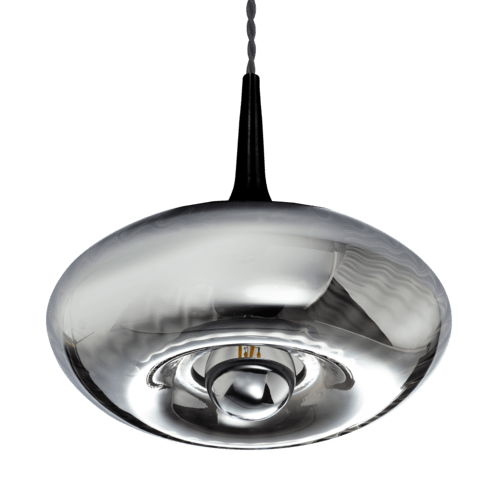 Suspension Petite Grace Hématite - Elements Lighting