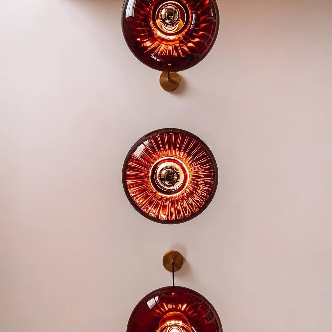 Grace Petite Suspension Rubis - Elements Lighting