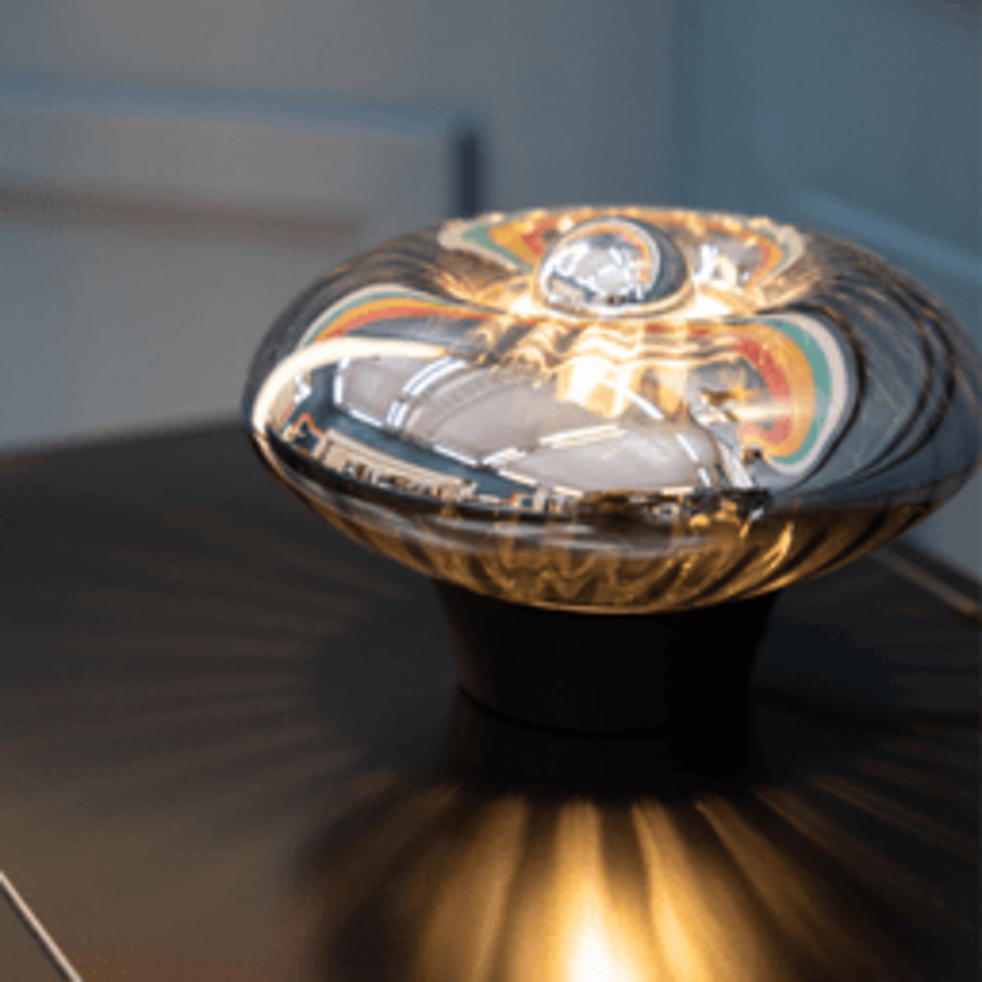 Grace Lampe de table Hématite - Elements Lighting