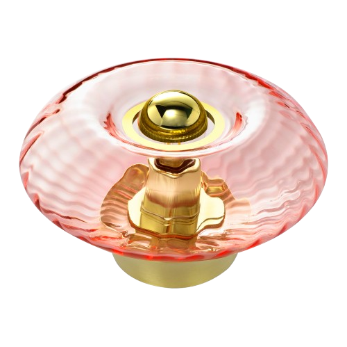 Grace Lampe table Rose Spinelle - Elements Lighting