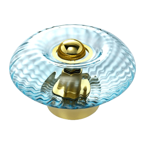 Lampe de table Grace Aigue - Marine - Elements Lighting