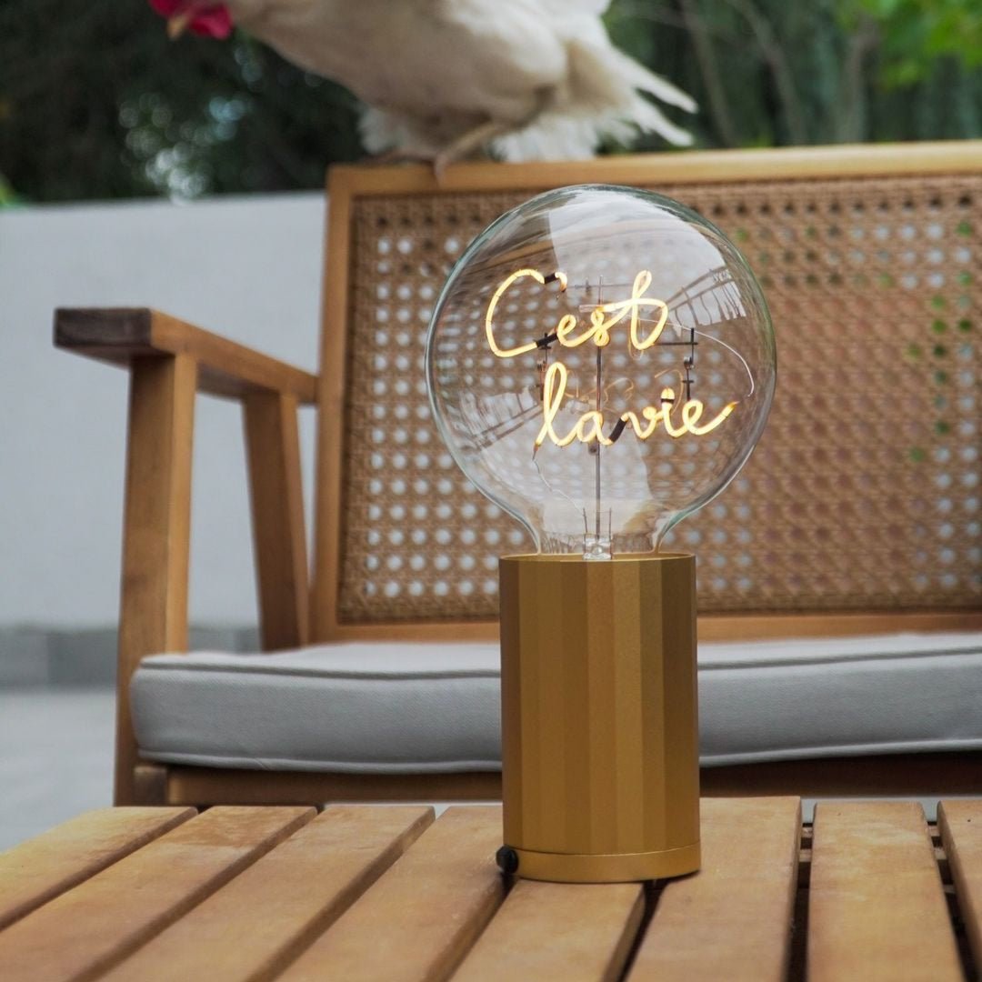 Ampoule MITB sans Fil - C'est la Vie - Elements Lighting