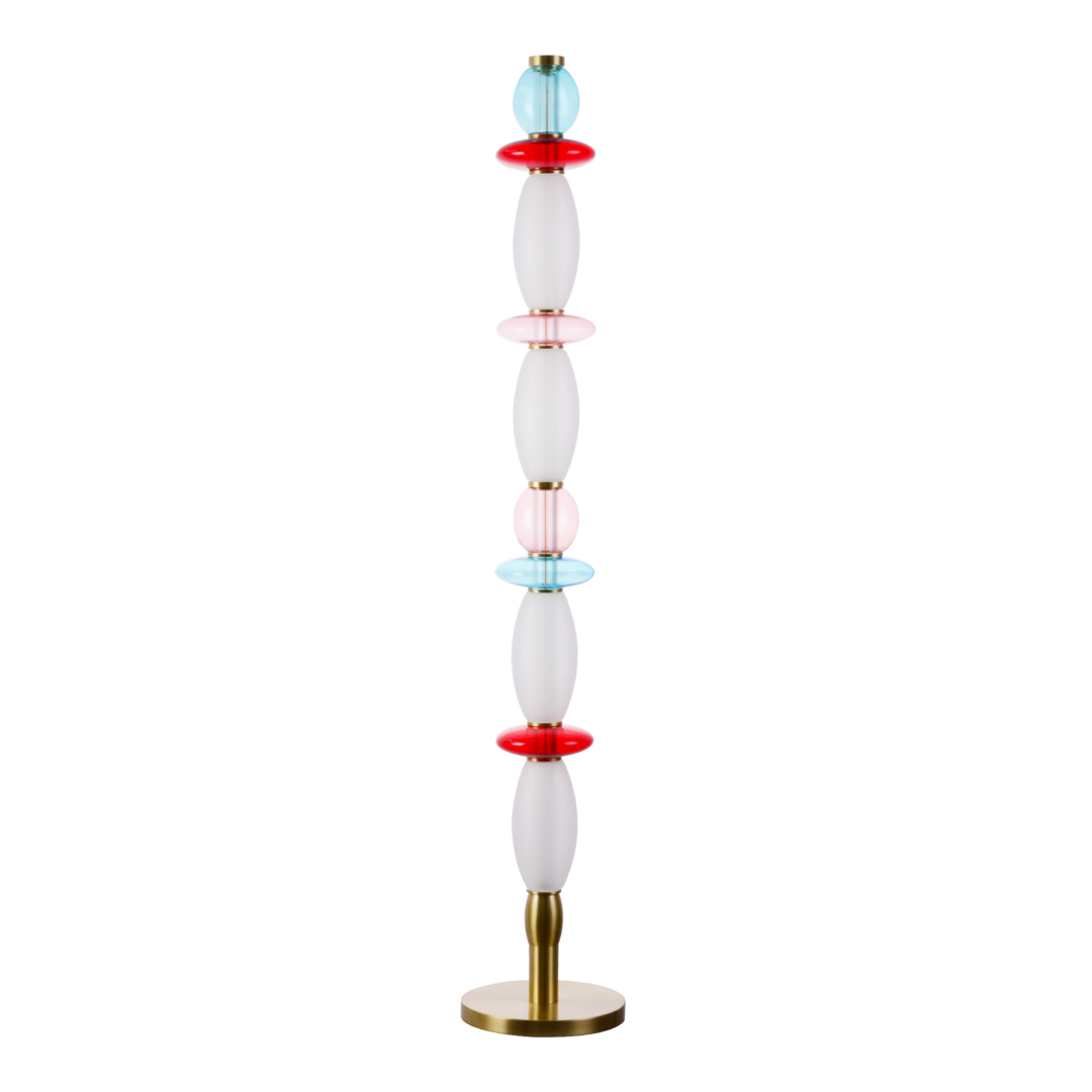 Léonor Lampadaire Rose - Elements Lighting