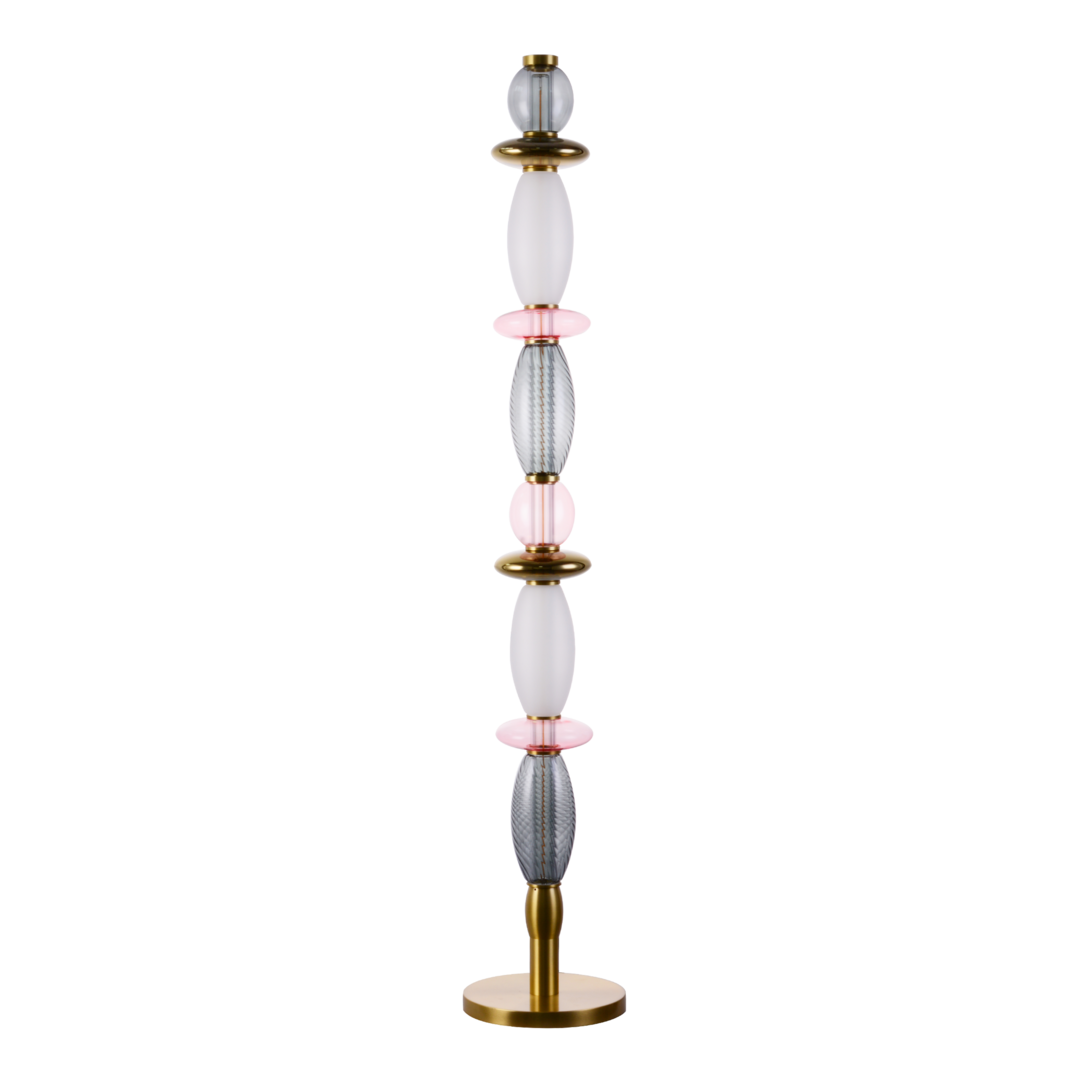 Léonor Lampadaire Fumée - Elements Lighting