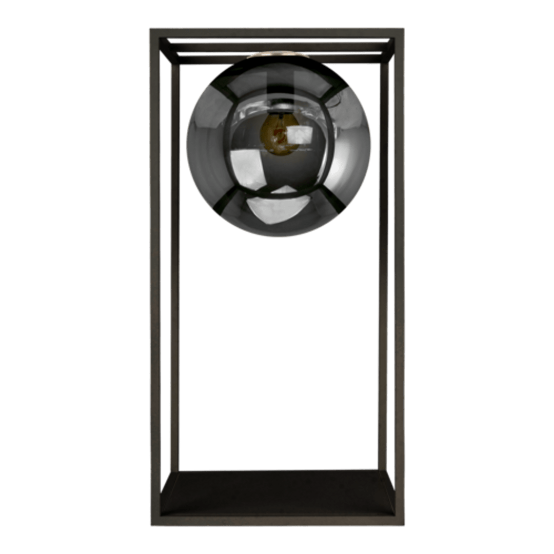Daisy Lampadaire S Noir / Verrine Noir Miroir - Elements Lighting