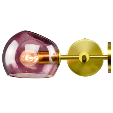 Olga Applique Violet - Elements Lighting
