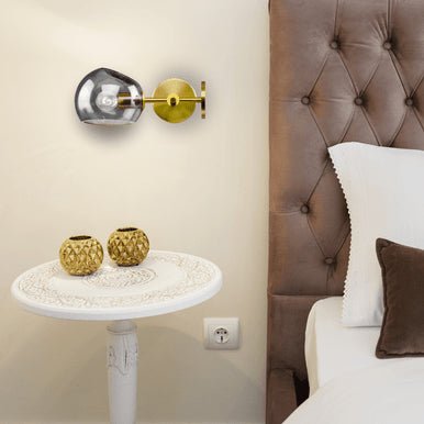 Olga Applique Fumée - Elements Lighting