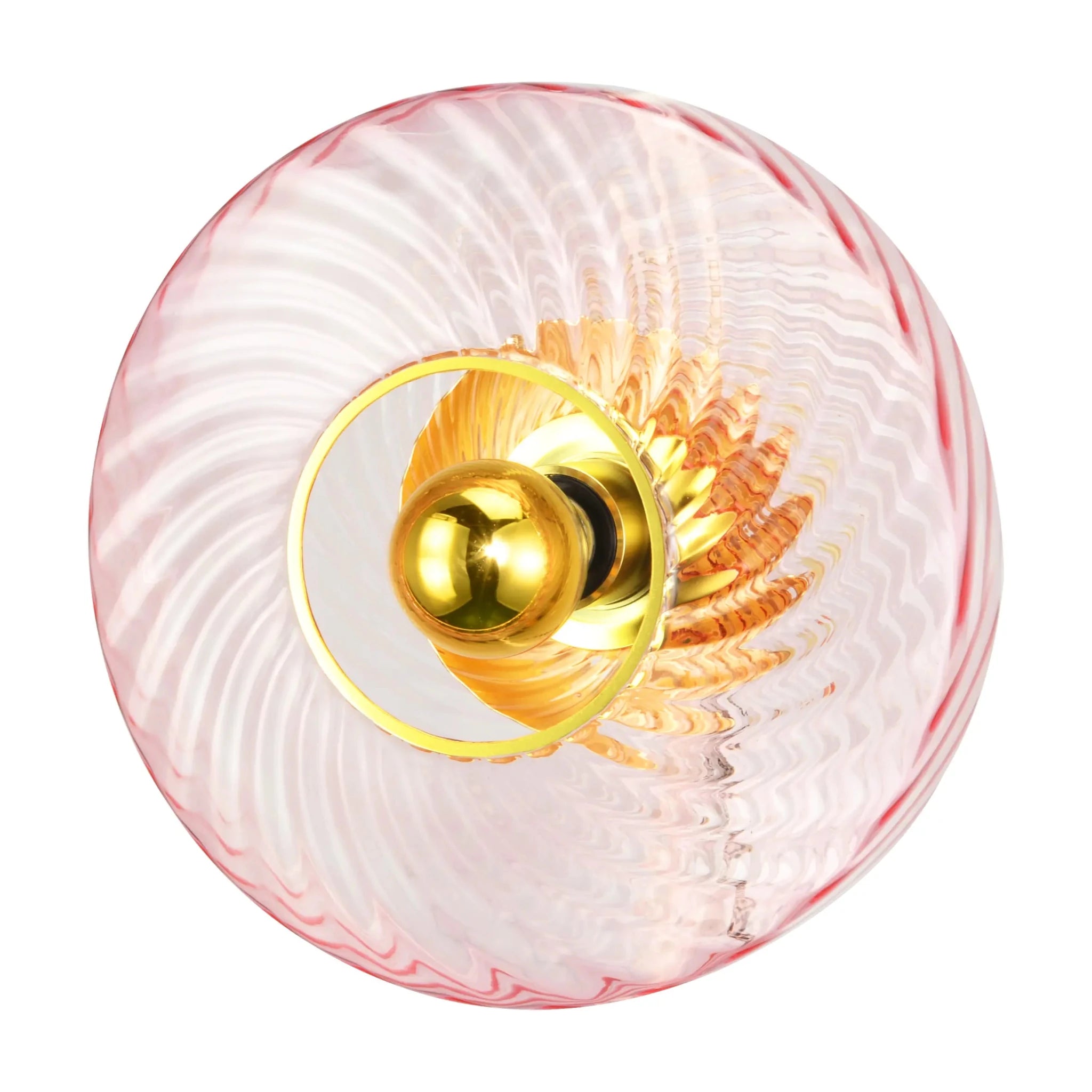 Applique Petit Roxanne – Luminaire en verre soufflé au style Art Déco élégant - Elements Lighting