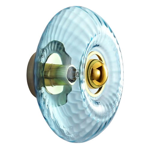 Grace Applique Aigue-Marine - Elements Lighting