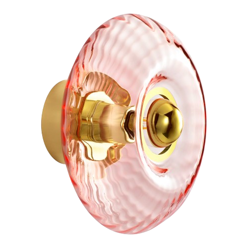 Grace Petite Applique Rose Spinelle - Elements Lighting