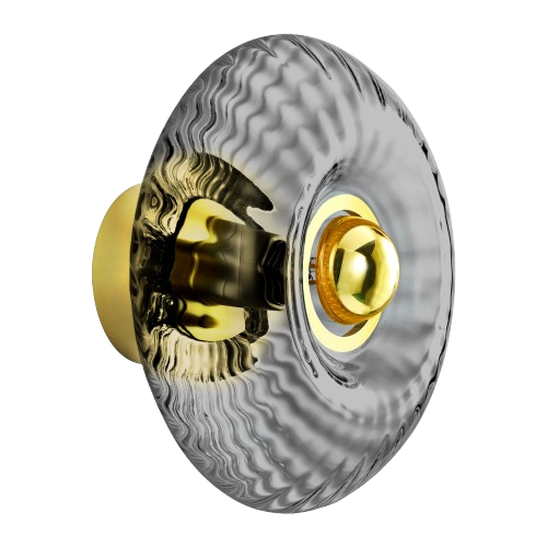 Grace Petite Applique Graphite - Elements Lighting