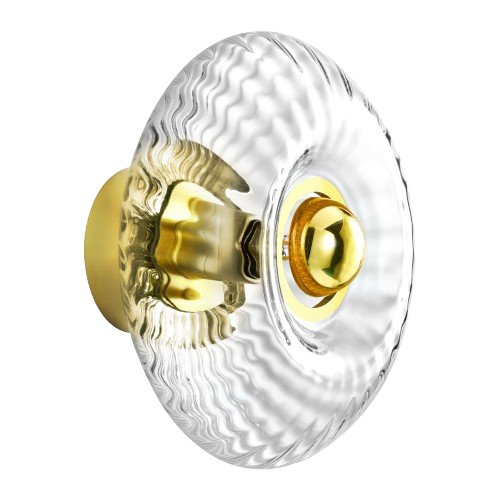 Grace Petite Applique Diamant / Or - Elements Lighting