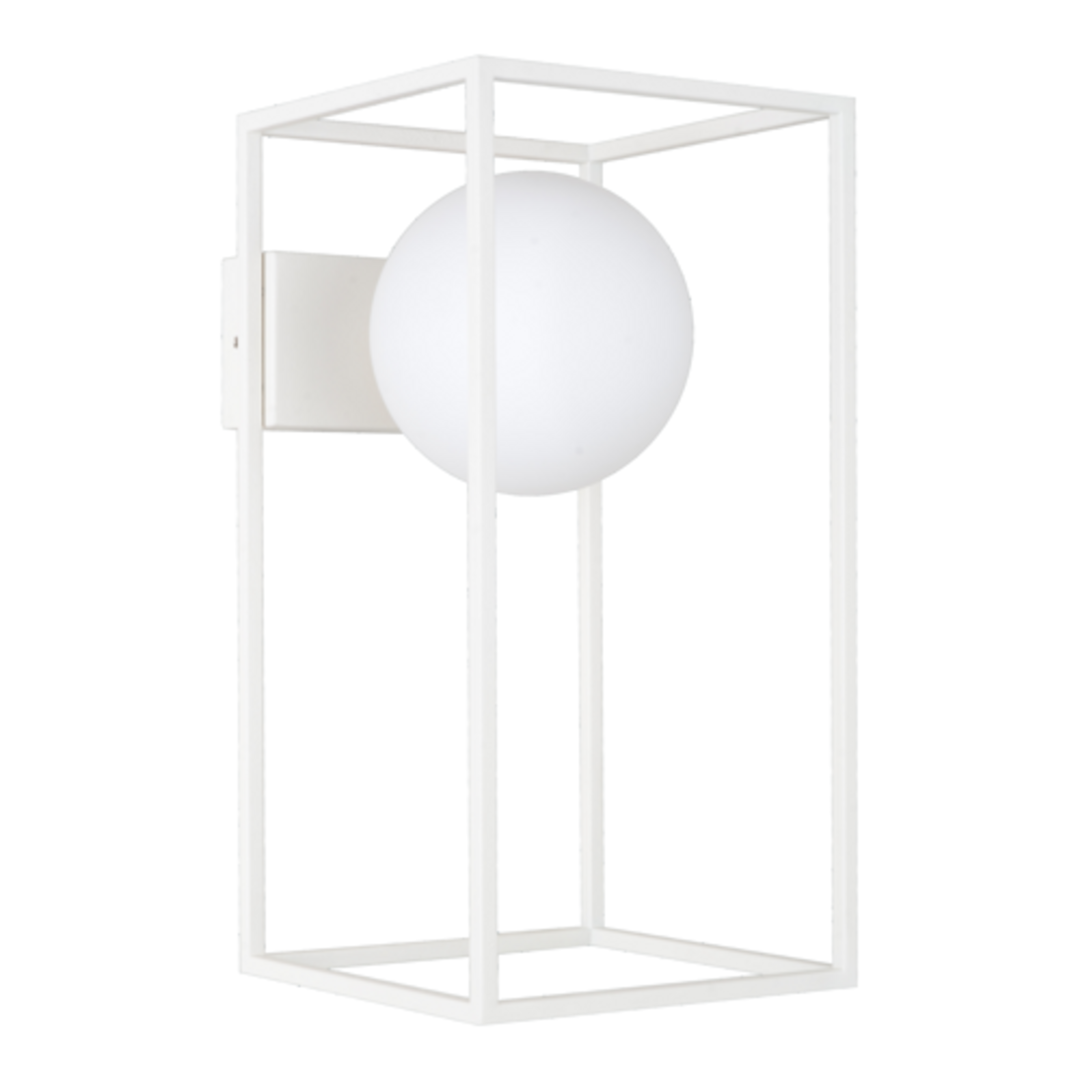 Daisy  Applique Blanc / Verre Opaque - Elements Lighting