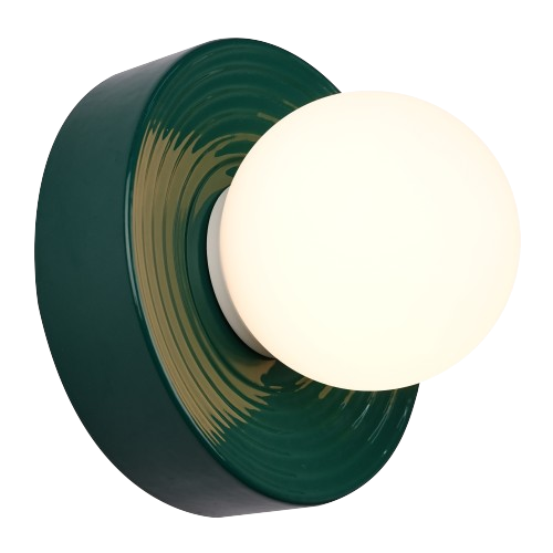 Petite Applique Alicia Emeraude - Elements Lighting