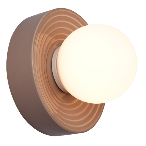 Petite Applique Alicia Taupe - Elements Lighting