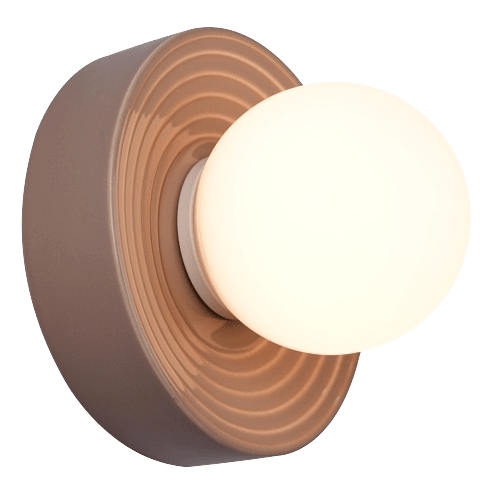 Applique Petite Alicia Taupe - Elements Lighting