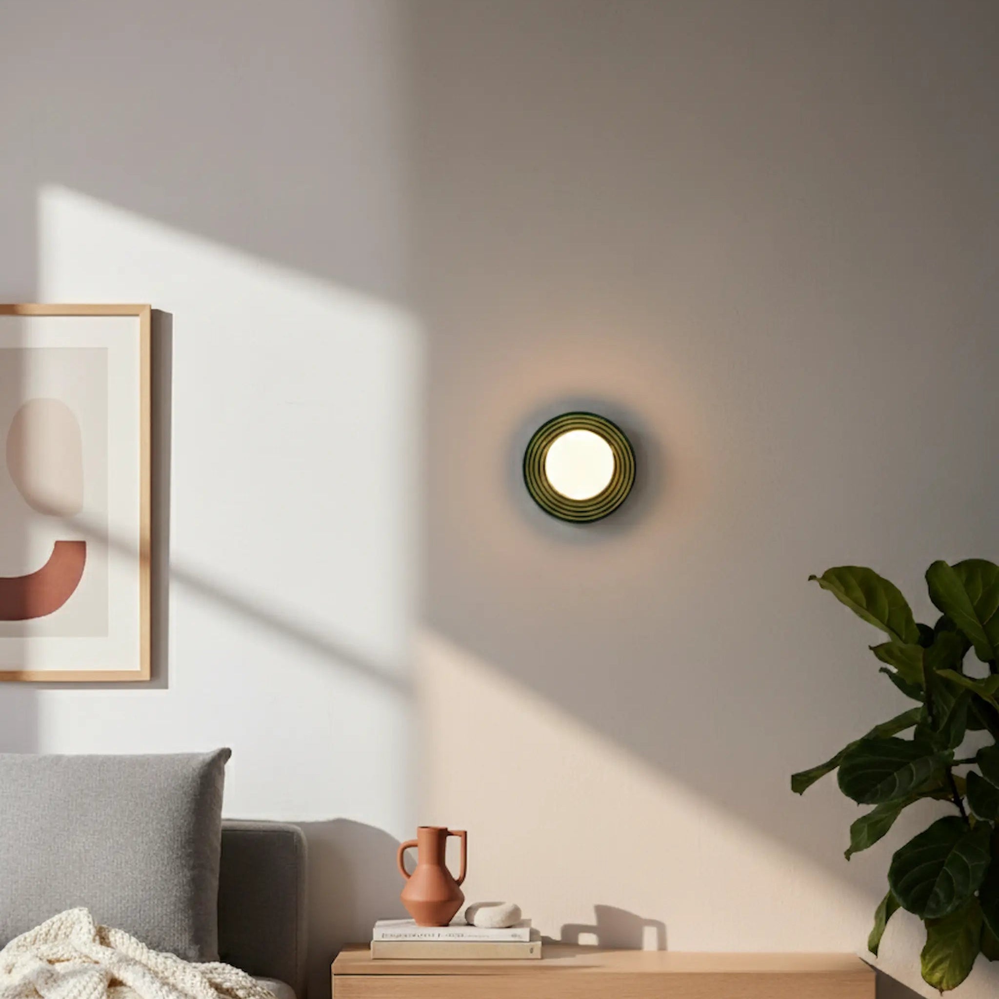 Petite Applique Alicia Emeraude - Elements Lighting