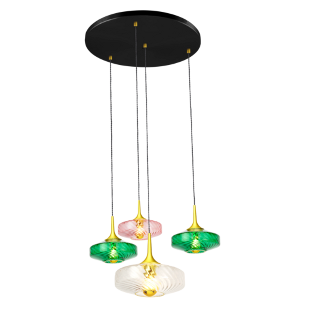 Roxanne 04 Noir - Elements Lighting