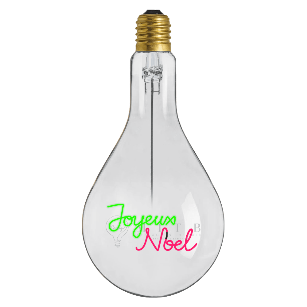 Ampoule MITB - Joyeux Noel - Elements Lighting