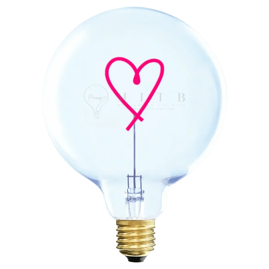 Ampoule MITB - Heart / Cœur - Elements Lighting