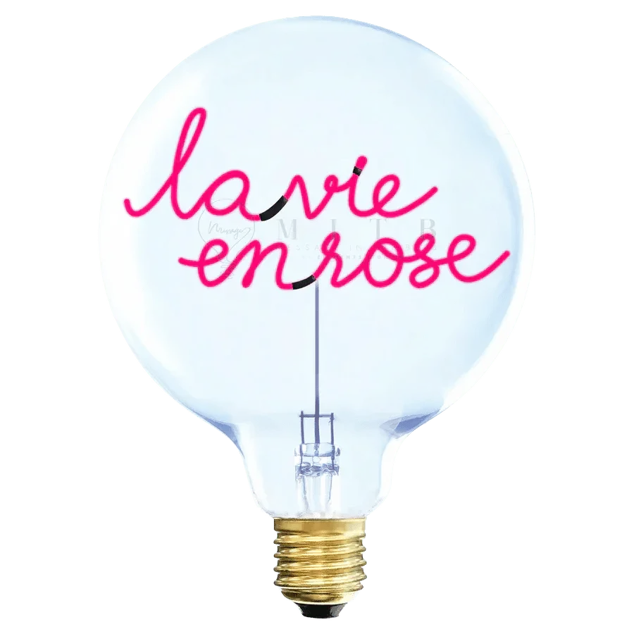 Ampoule MITB - La Vie en Rose - Elements Lighting
