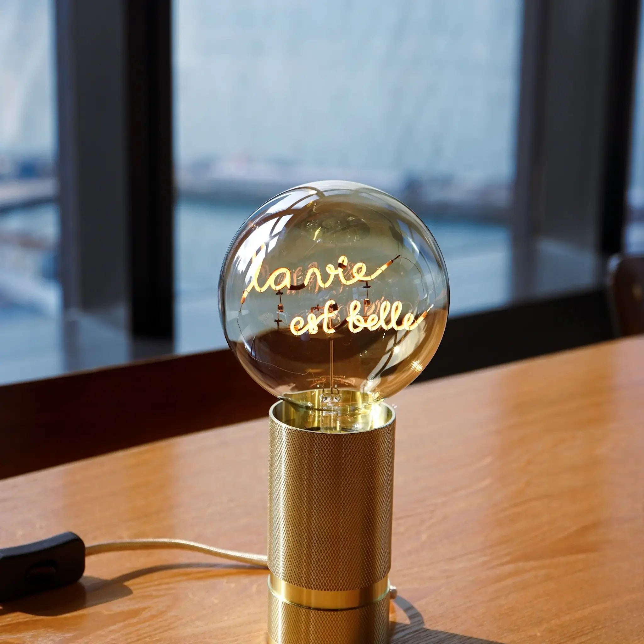 Ampoule MITB - La vie est Belle - Elements Lighting