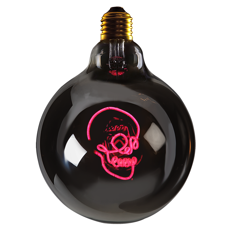 Skull (verre fumé) - Elements Lighting