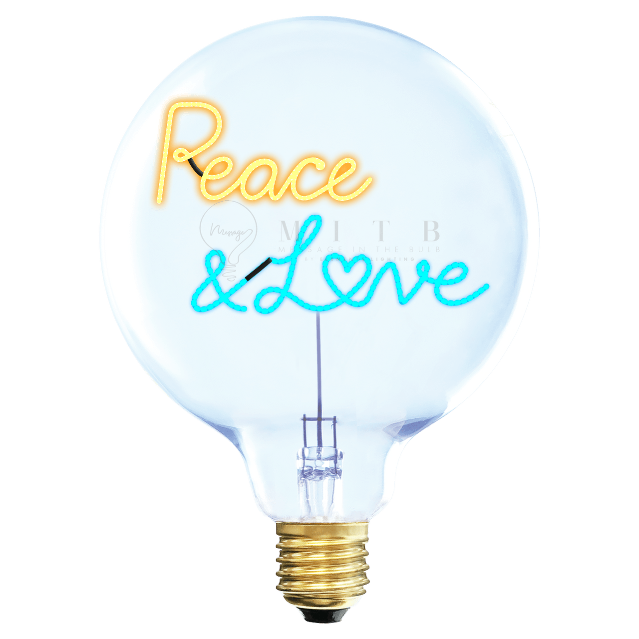Ampoule MITB - Peace & Love - Elements Lighting
