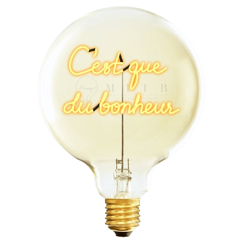 Ampoule MITB - C'est que du Bonheur - Elements Lighting