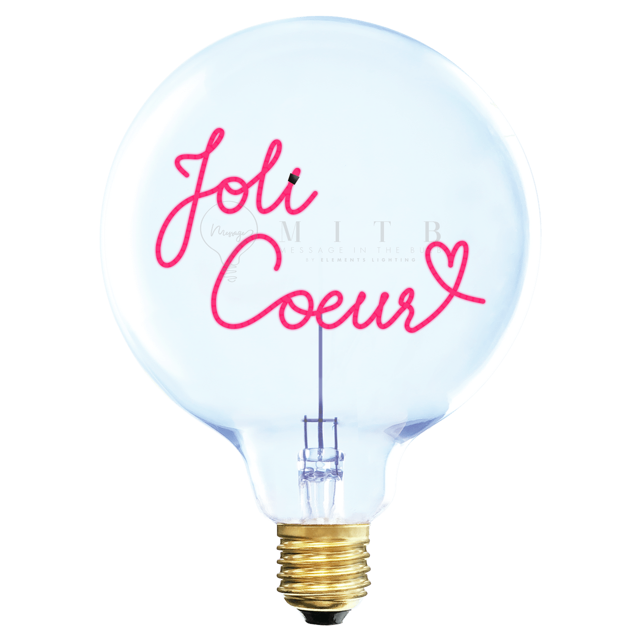 Ampoule MITB - Joli Coeur - Elements Lighting