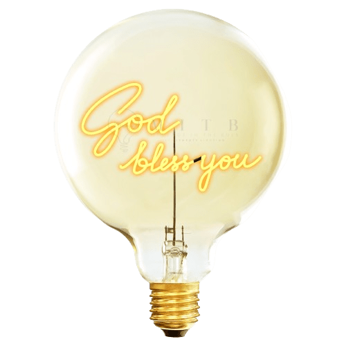 Ampoule MITB - GOD BLESS YOU - Elements Lighting