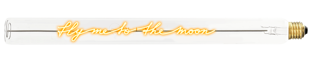Tube lumineux - Fly me to the moon - Elements Lighting