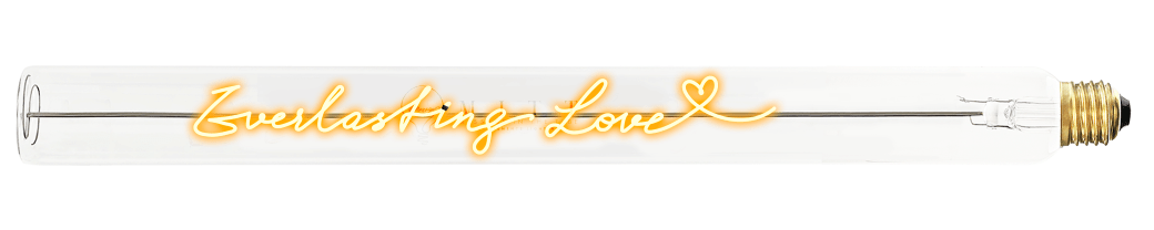 Tube lumineux - Everlasting love - Elements Lighting