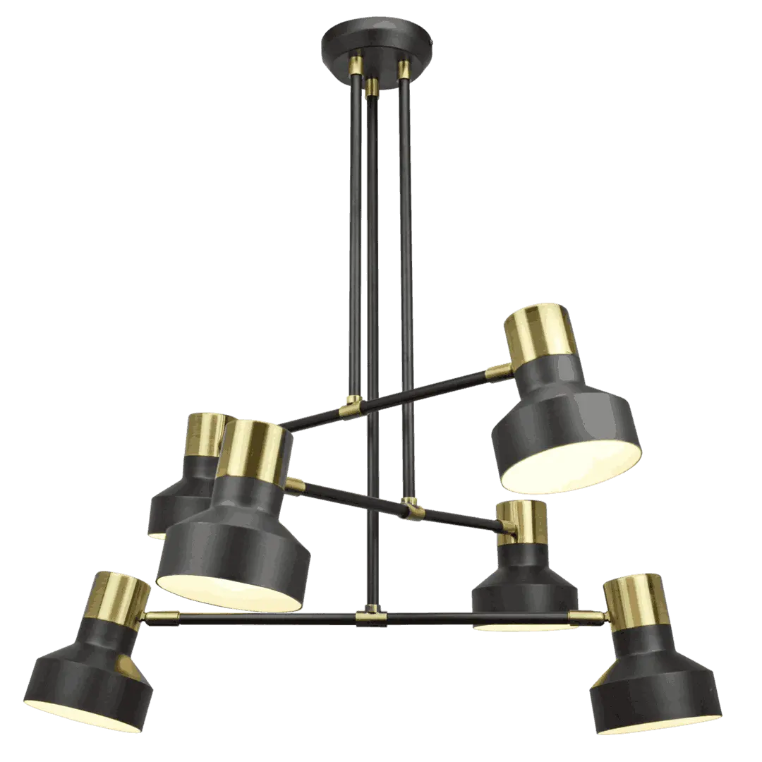 Dorothy Plafonnier 06 Noir - Elements Lighting