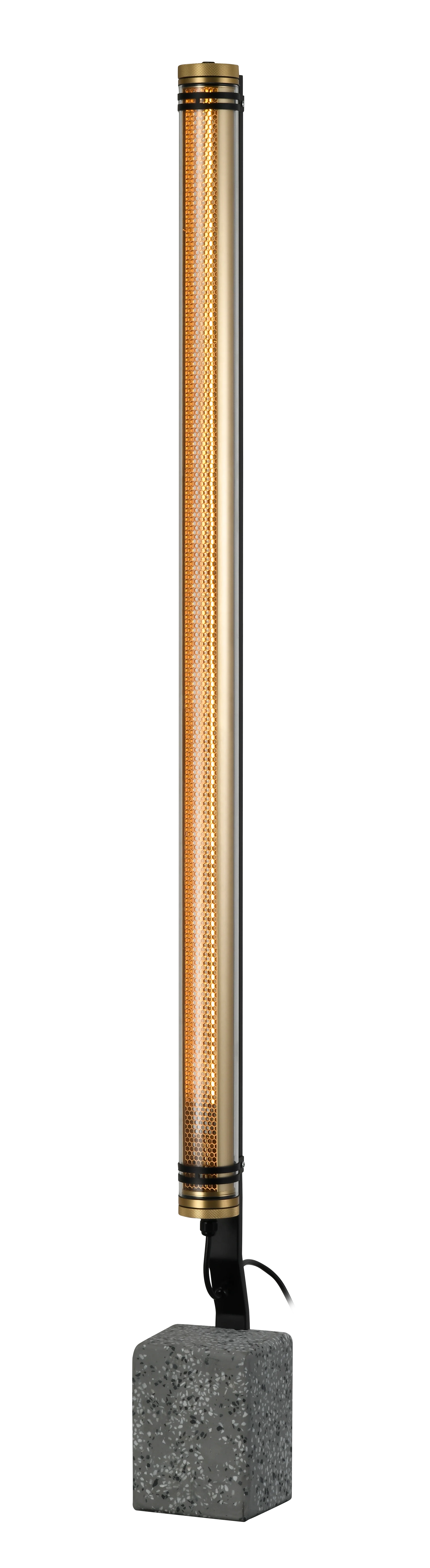 Lukas Lampadaire nid d'abeille noir - Elements Lighting