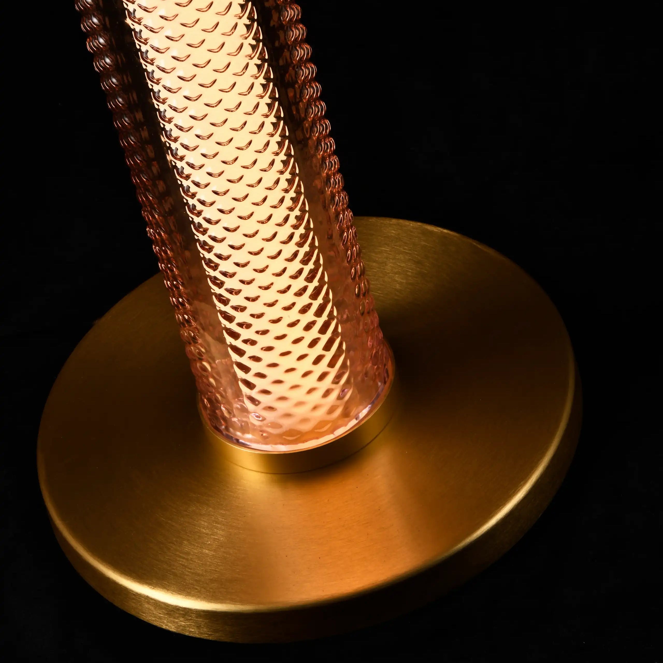 Tiffany Lampadaire Rose Spinelle