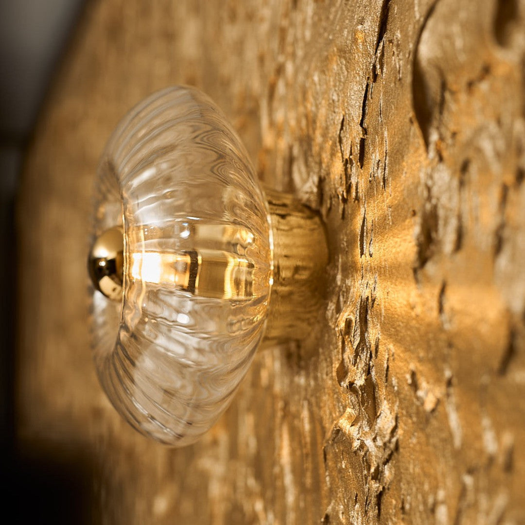 Grace Petite Applique Diamant / Or - Elements Lighting