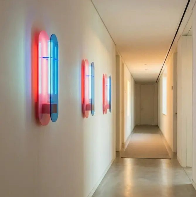 Applique Andy Bleu / Rose - Elements Lighting