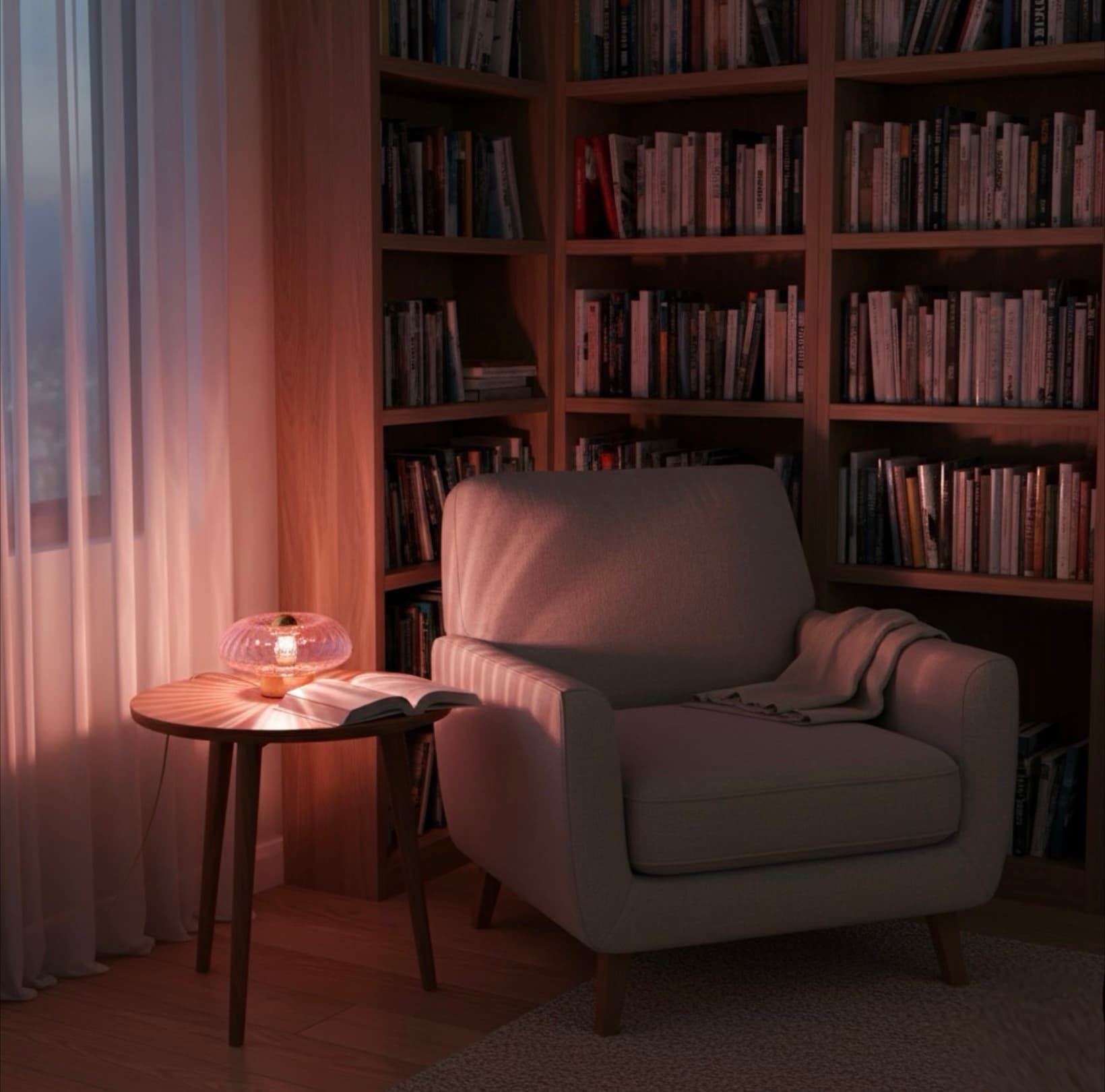 Lampe table Grace Rose Spinelle - Elements Lighting