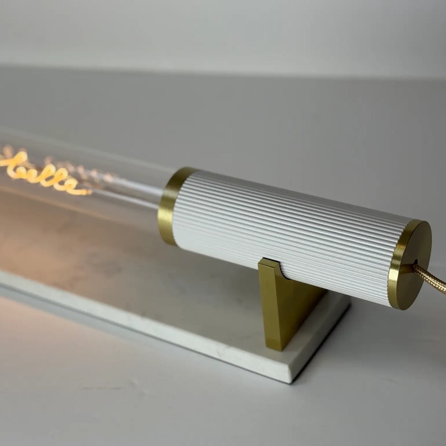 MITT - Support marbre Blanc - Elements Lighting