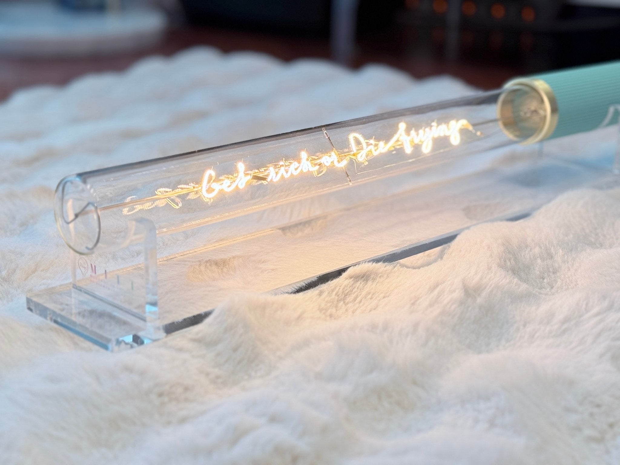 Tube lumineux - Get Rich or Die Trying - Elements Lighting