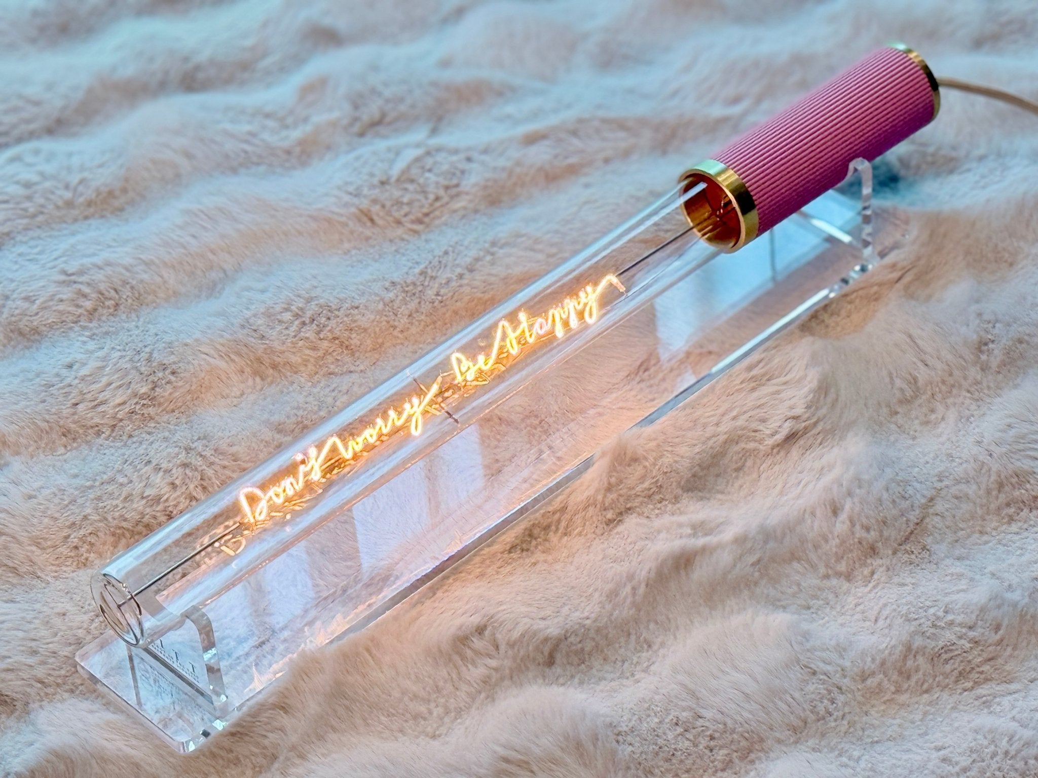 Tube lumineux - Don't Worry Be Happy - Elements Lighting