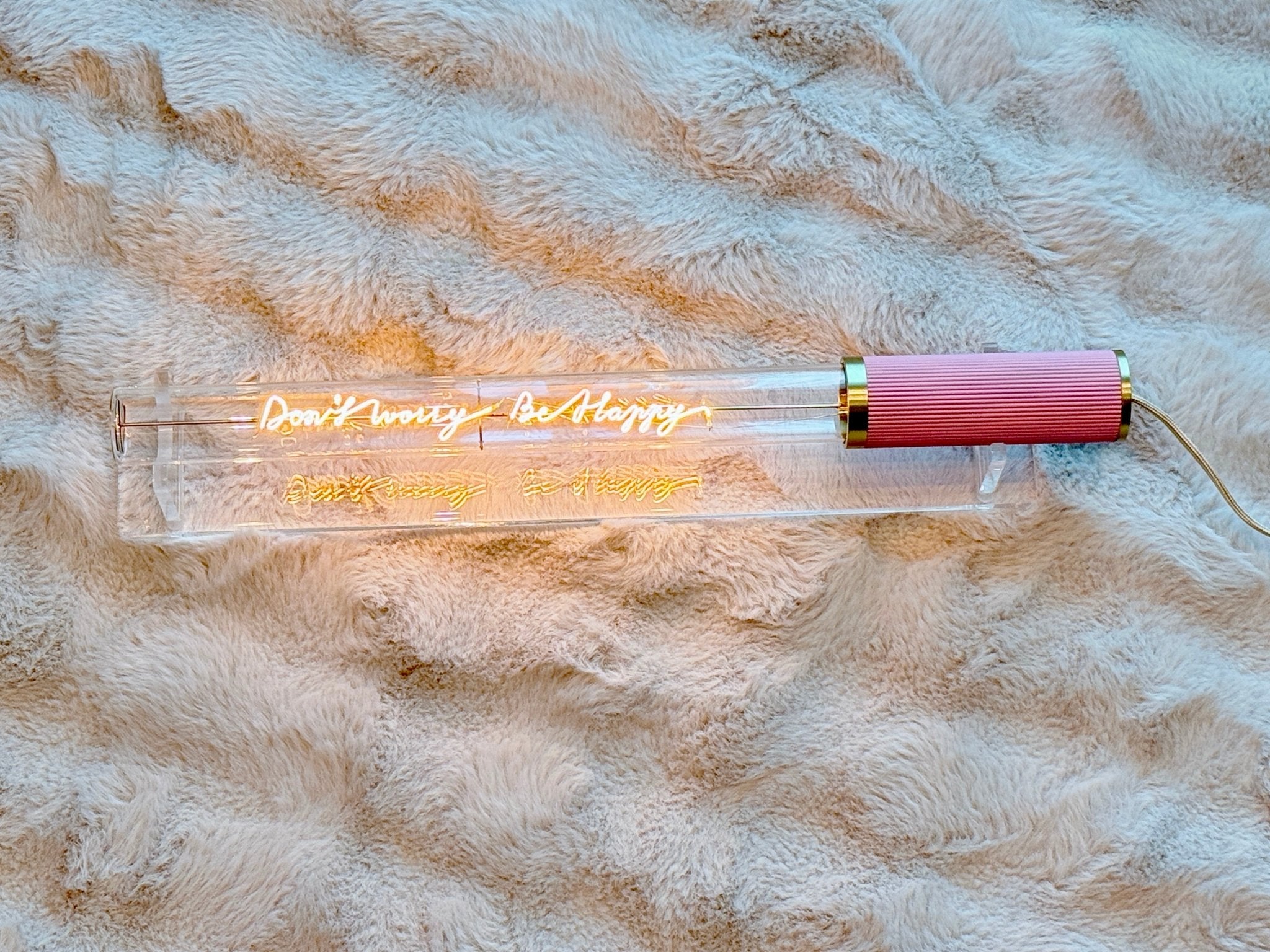 Tube lumineux - Don't Worry Be Happy - Elements Lighting