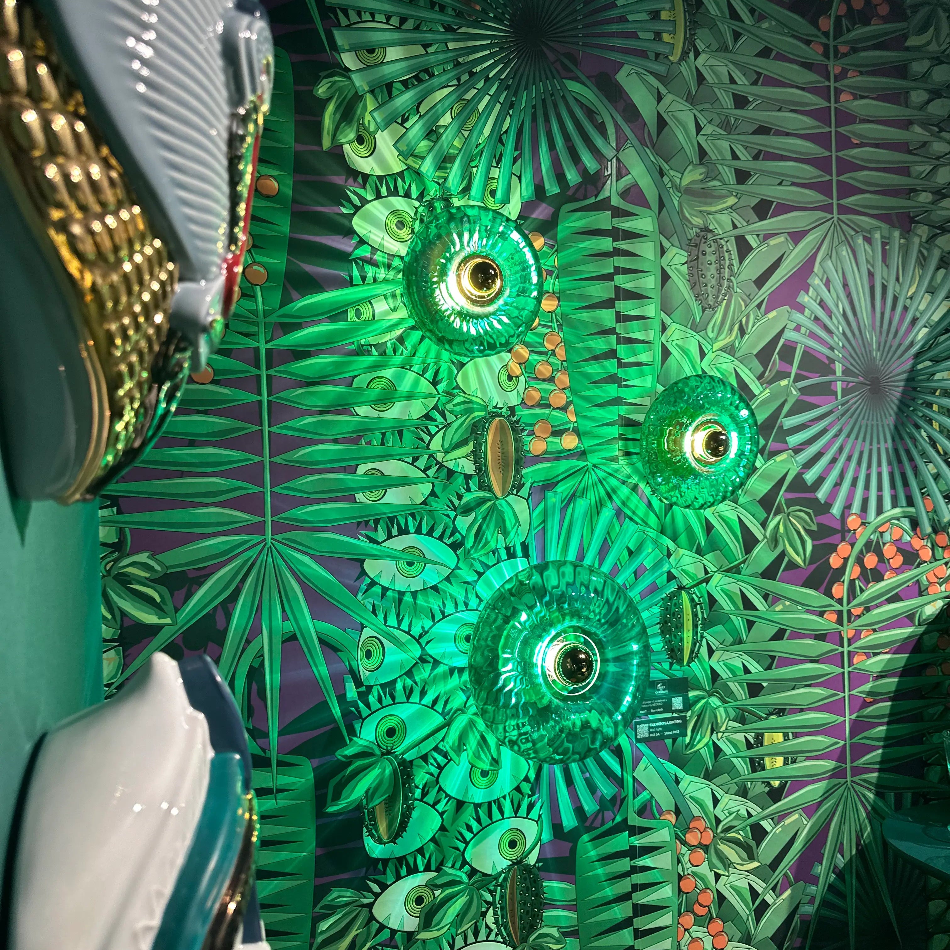 Applique Grace Vert Emeraude