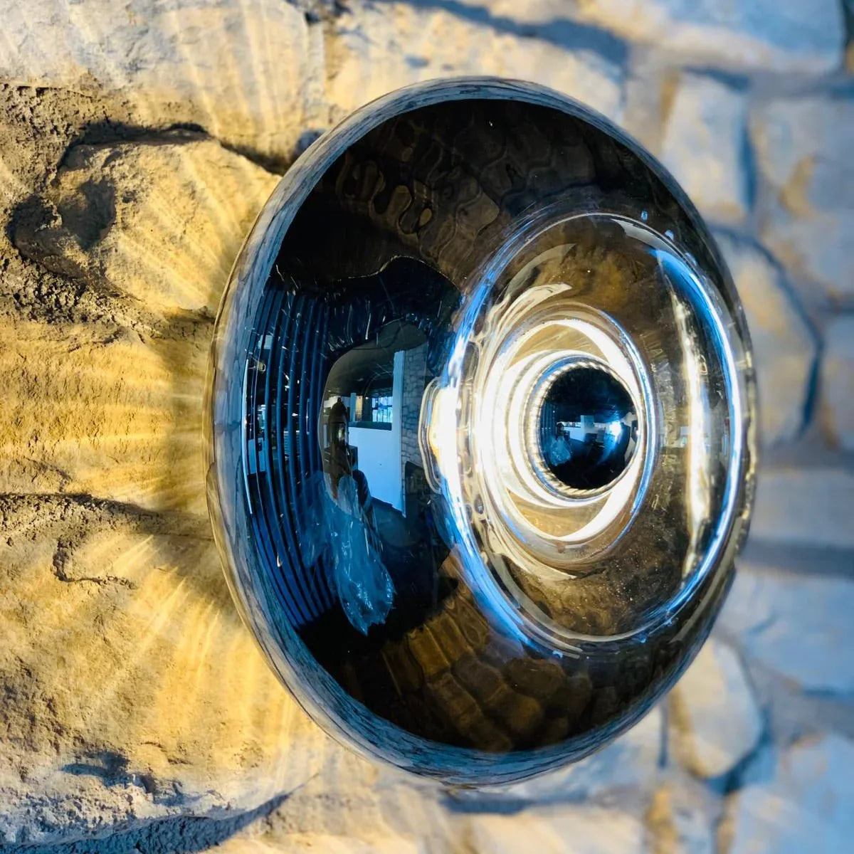 Applique Petit Grace Hématite – Design moderne et finition sombre au style minéral