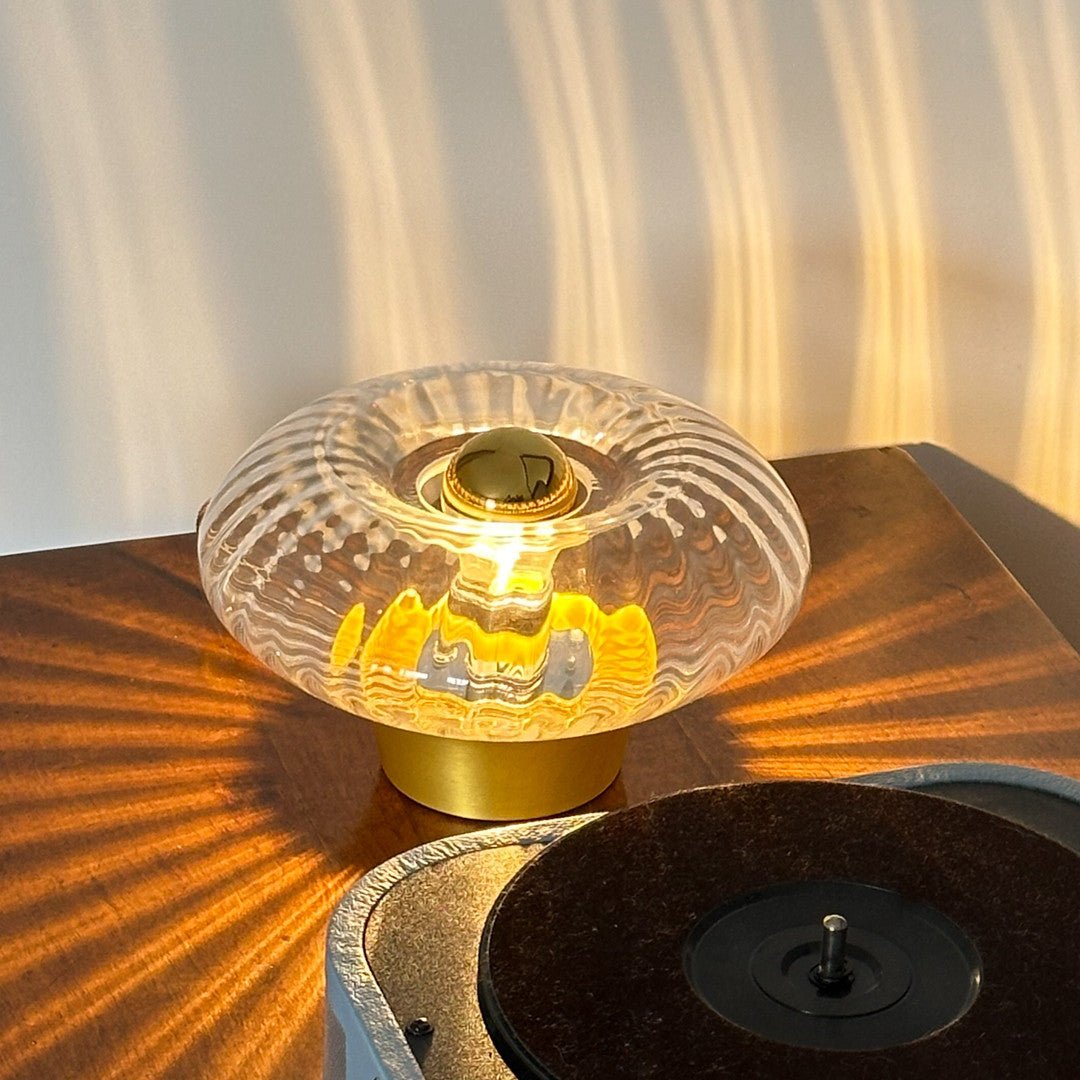 Lampe de table Grace Diamant / Or - Elements Lighting